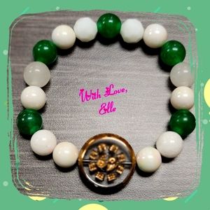 Handmade Beaded Stretch Bracelet